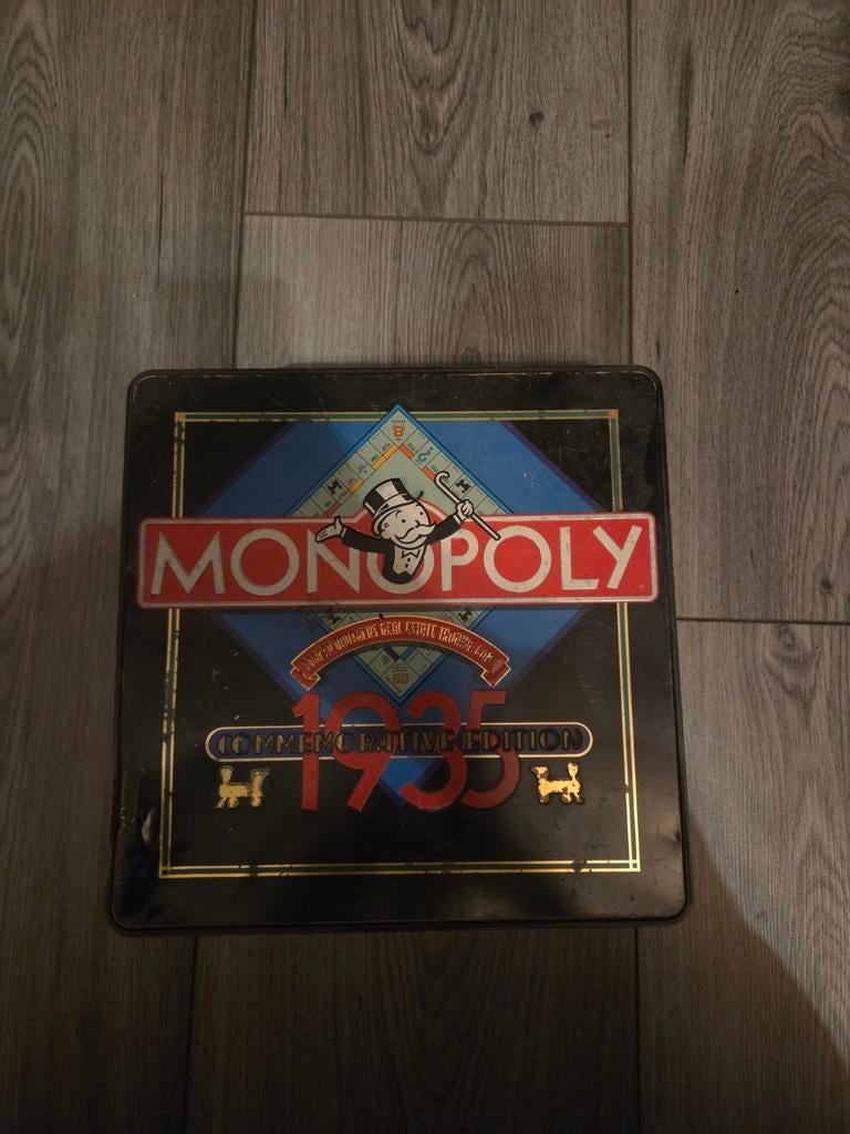 Monopoly 1935 Commemorative Edition, Gebruikt, Ophalen of Verzenden, Vijf spelers of meer, Hasbro