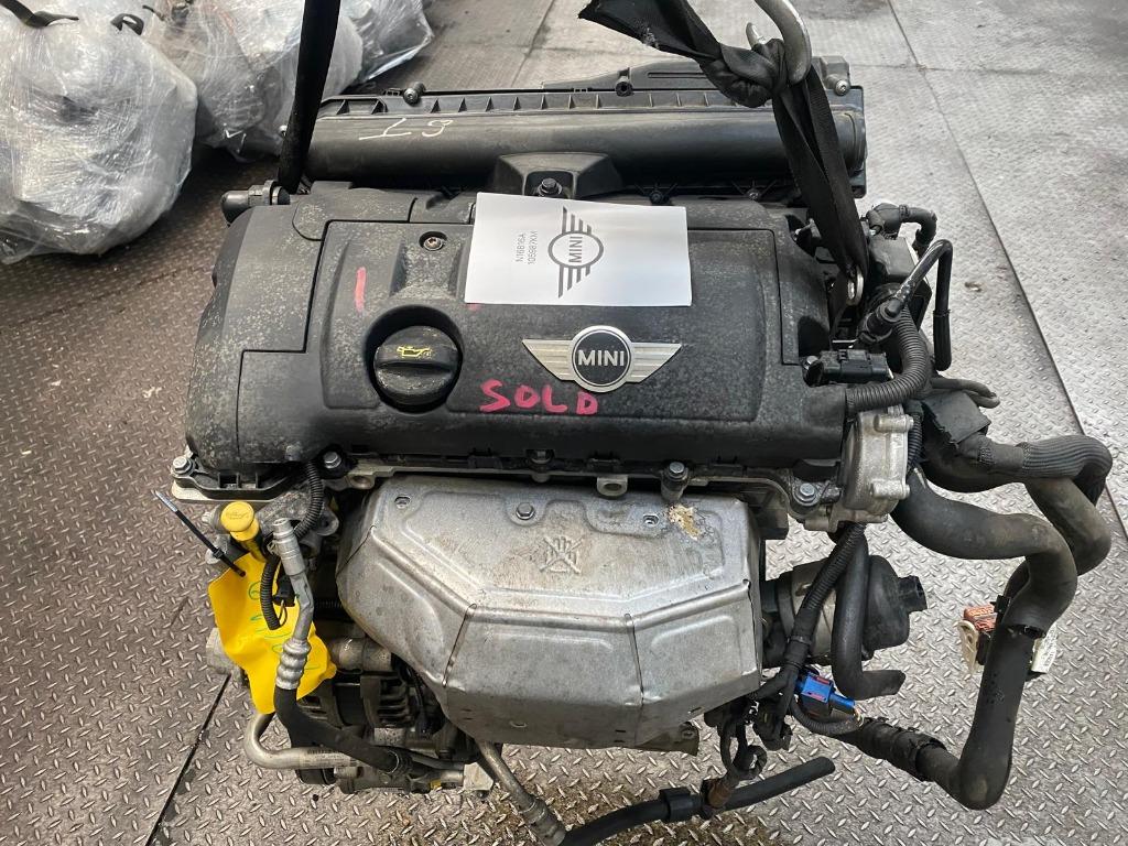 N16B16A Complete Motor voor Mini Cooper (R56) 1.6 16V, Auto-onderdelen, Ophalen of Verzenden, Gebruikt, Mini