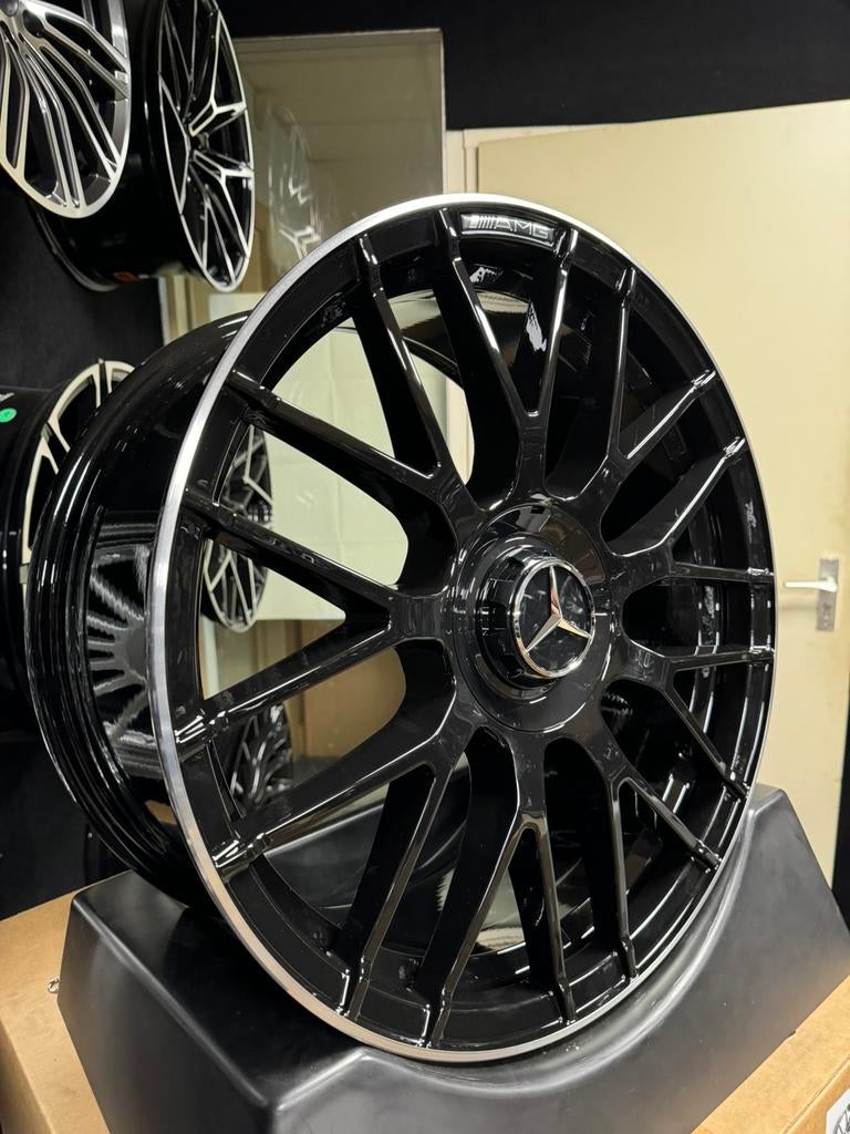 19 inch velgen voor Mercedes AMG look 5x112 A B C CLA KLASSE, 19 inch, Velg(en), Nieuw, Ophalen of Verzenden