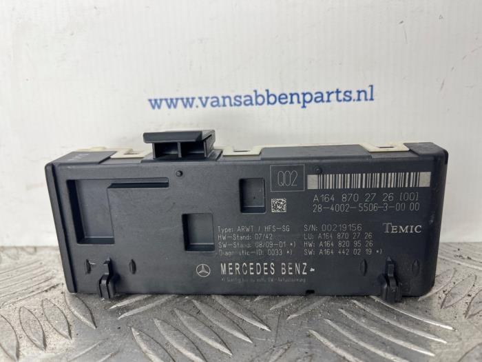 Module achterklep motor van een Mercedes ML-Klasse, Gebruikt, -, -, 3 maanden garantie