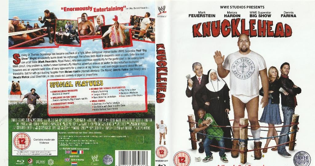 Knucklehead blu ray ( engels ), Ophalen of Verzenden, Zo goed als nieuw, Humor en Cabaret