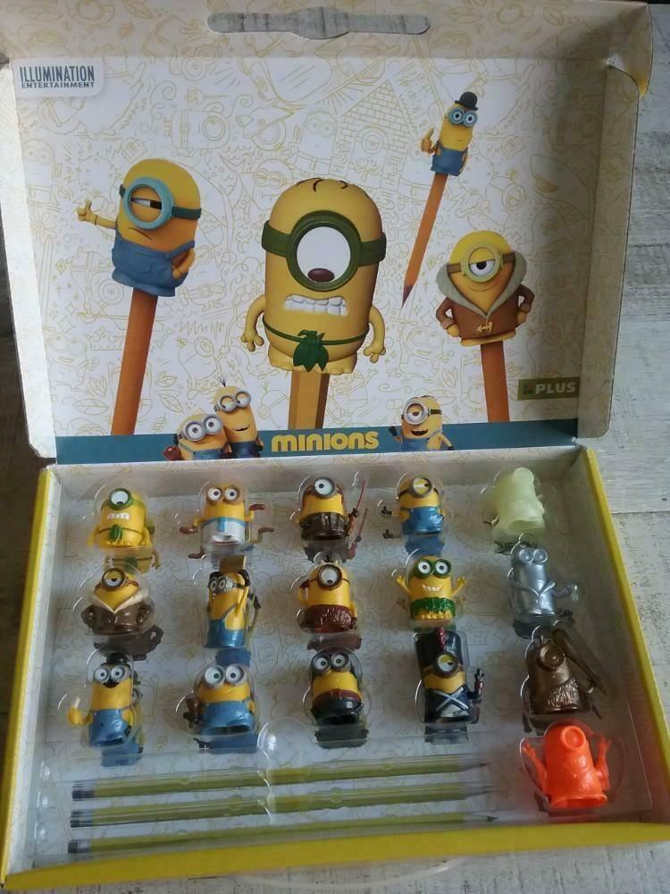Complete set minions in koffer., Plus, Ophalen
