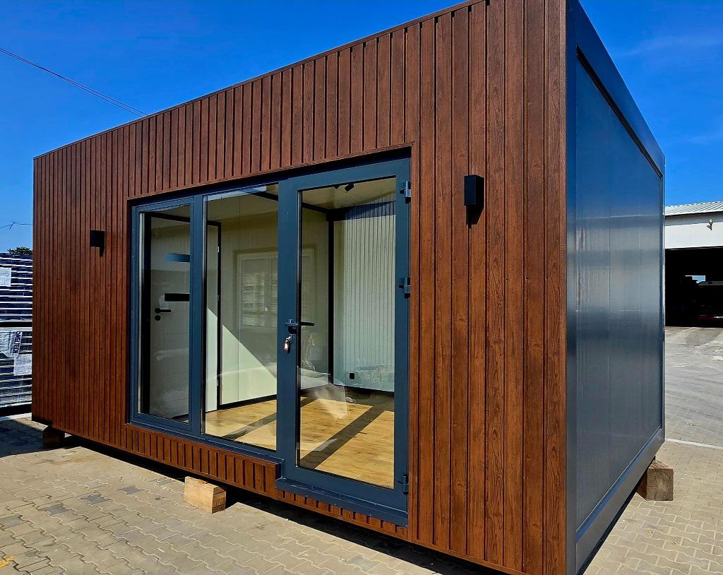 wooncontainer 6x3 met en badkamer, Zakelijke goederen, Machines en Bouw | Keten en Containers, Verzenden