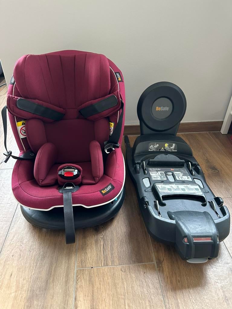 Besafe izi modular i-size burgundy, Gebruikt, Isofix, Slaapstand, Ophalen