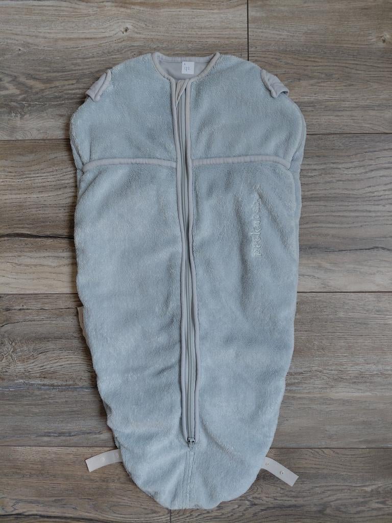 Puckababy mini, teddy Earth, lichte gebruikerssporen, Kinderen en Baby's, Ophalen of Verzenden, Gebruikt, Bakerzak of Bakerdoek