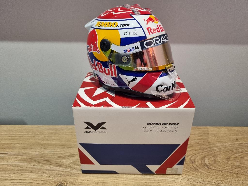 Max Verstappen 1:2 helm Zandvoort 2022, Ophalen of Verzenden, Nieuw, Formule 1