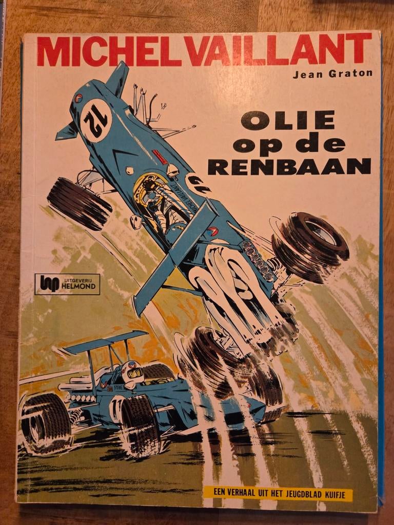 Michael Vaillant Olie op de Renbaan, Eén stripboek, Ophalen of Verzenden