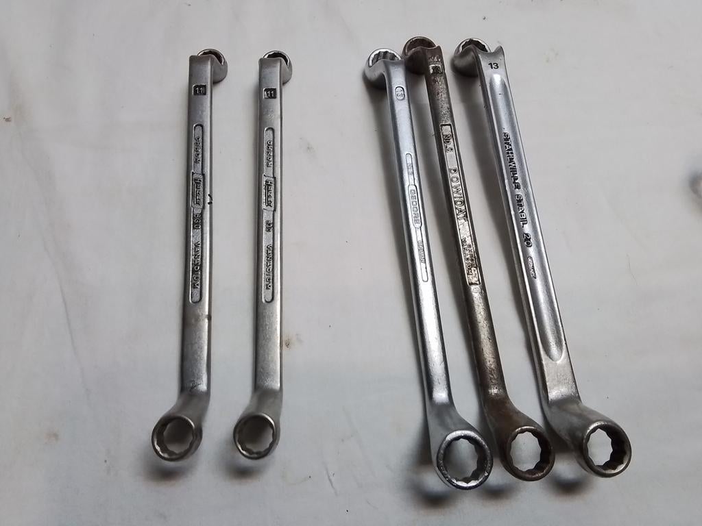 Set Ringsleutels Hazet, Gedore, Dowidat, Ophalen of Verzenden, Gebruikt