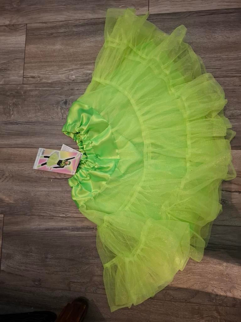 Neon Groene Petticoat - Feestelijk en Opvallend!, Kleding | Dames, Carnavalskleding en Feestkleding, Nieuw, Carnaval, Maat 36 (S)