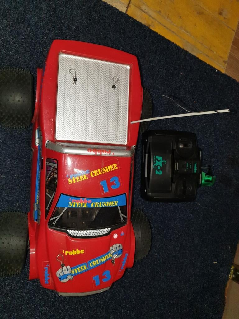 Robbe Steel Crusher RC Truck - Gebruikt, Overige merken, Gebruikt, Groter dan 1:32, Ophalen of Verzenden