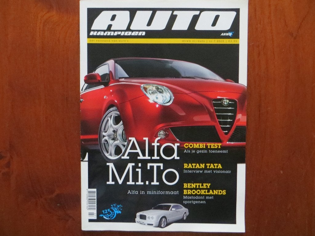 Autokampioen 7 2008 MiTo, Rover 3500, Mini SUV, Exige, RCZ, Ophalen of Verzenden, Nieuw, Alfa Romeo