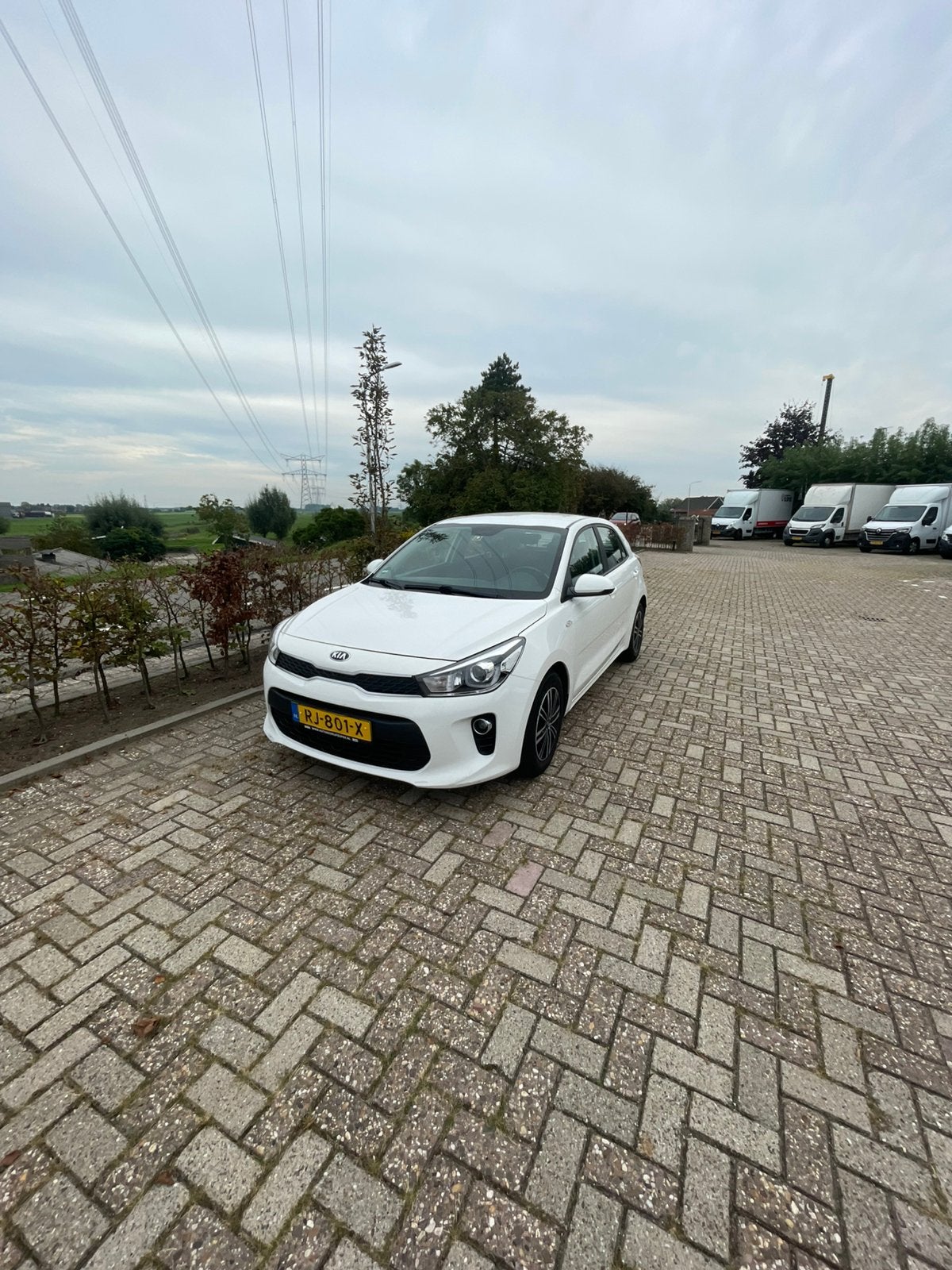 Kia Rio 1.0 T-gdi Ecodynamics 100pk 2018 Wit, Auto diversen, Ophalen, Wit, Handgeschakeld, 998 cc