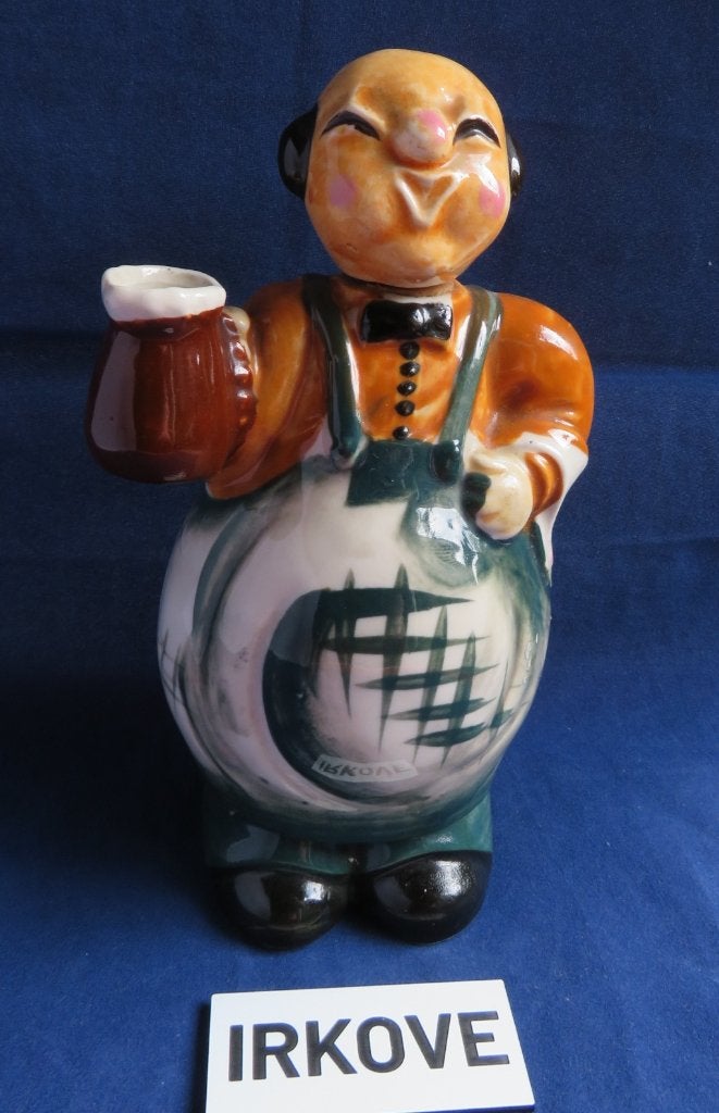 GEZELLIG BORREL MANNETJE DE WAARD * Kruikje *, Antiek en Kunst, Verzenden