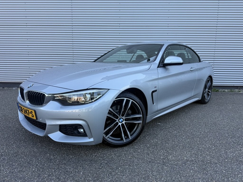 BMW 4 Serie Cabrio 420i High Exec. M-sport Facelift NAP Deal, Auto's, Automaat, 1998 cc, Achterwielaandrijving, Gebruikt