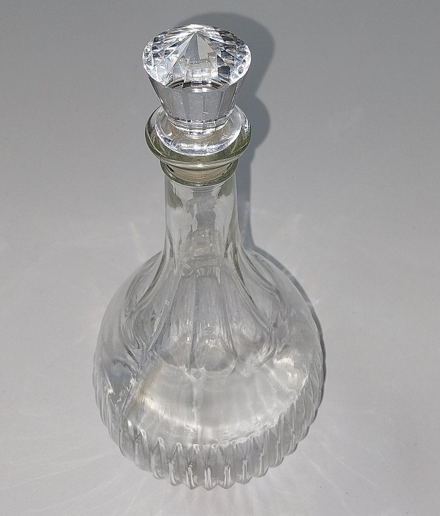 Vintage Karaf, Frans glasbedrijf VMC, Antiek en Kunst, Ophalen of Verzenden
