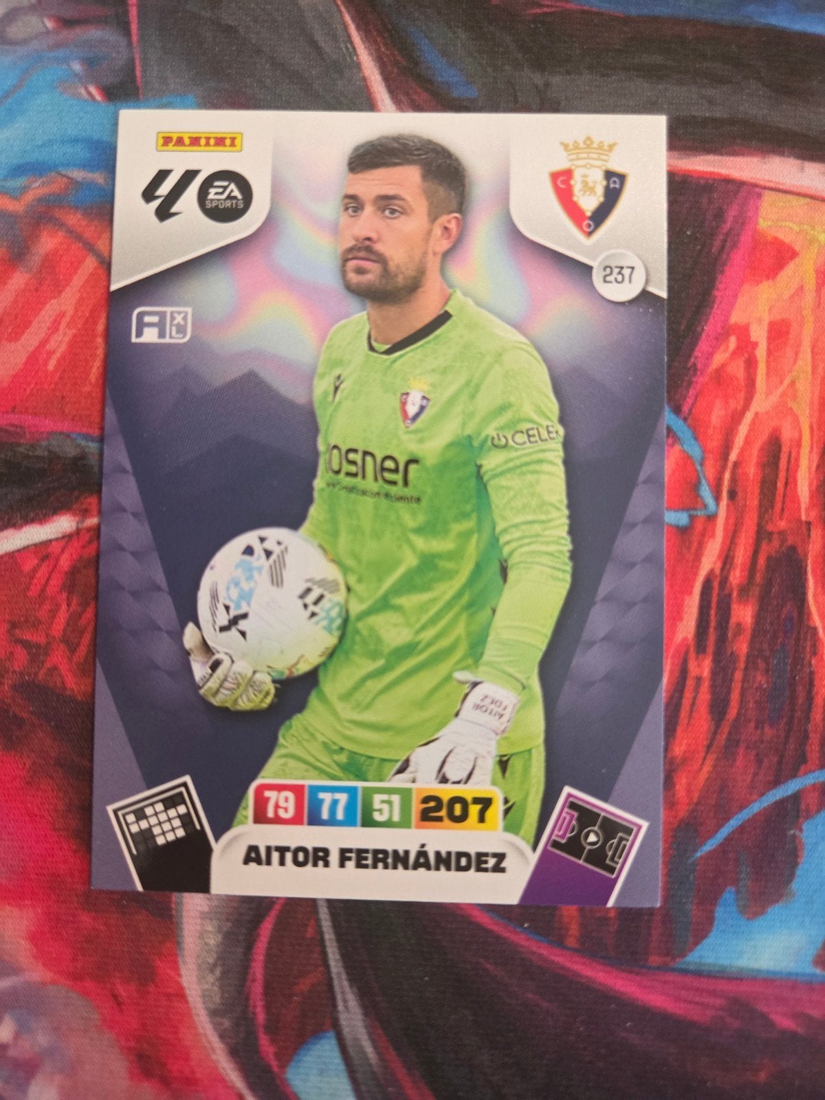Panini Adrenalyn XL Aitor Fernández Keeperskaart, Ophalen of Verzenden, Nieuw, Buitenlandse clubs, Spelerskaart