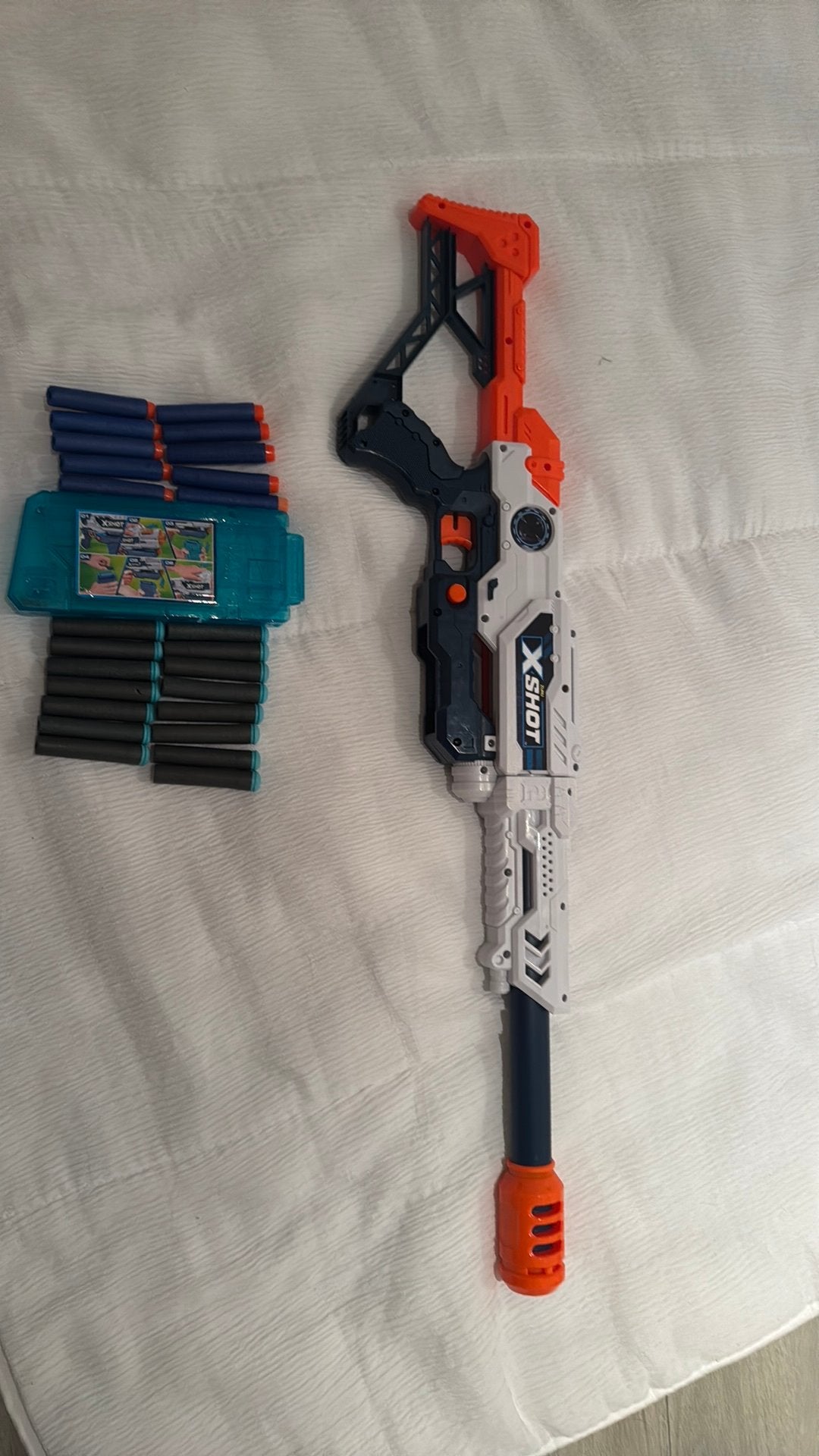 Nerf pistol, Ophalen, Gebruikt