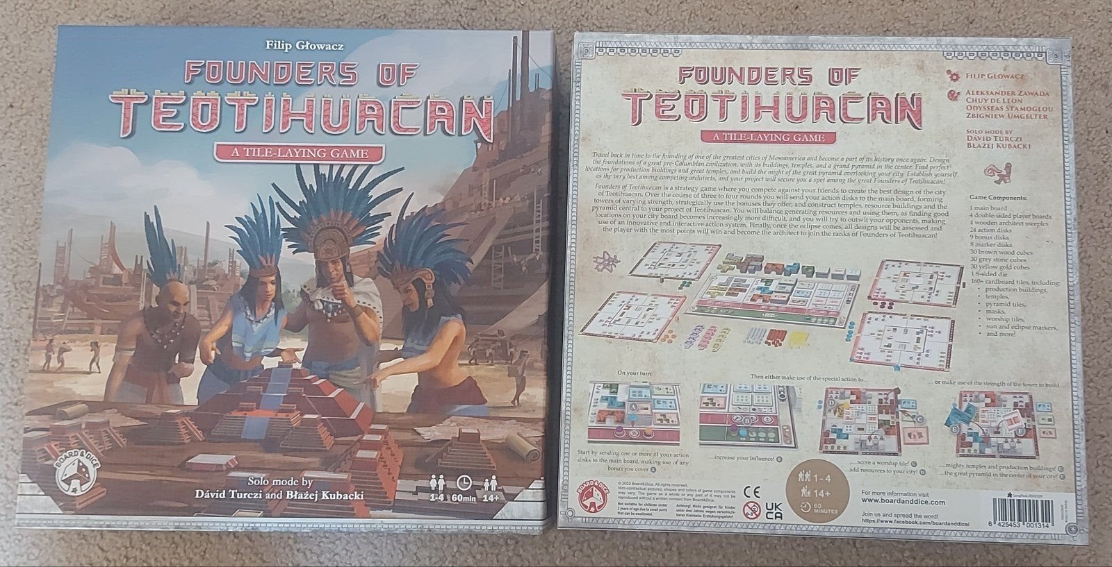 Founders of Teotihuacan, Hobby en Vrije tijd, Gezelschapsspellen | Bordspellen, Ophalen of Verzenden, Nieuw