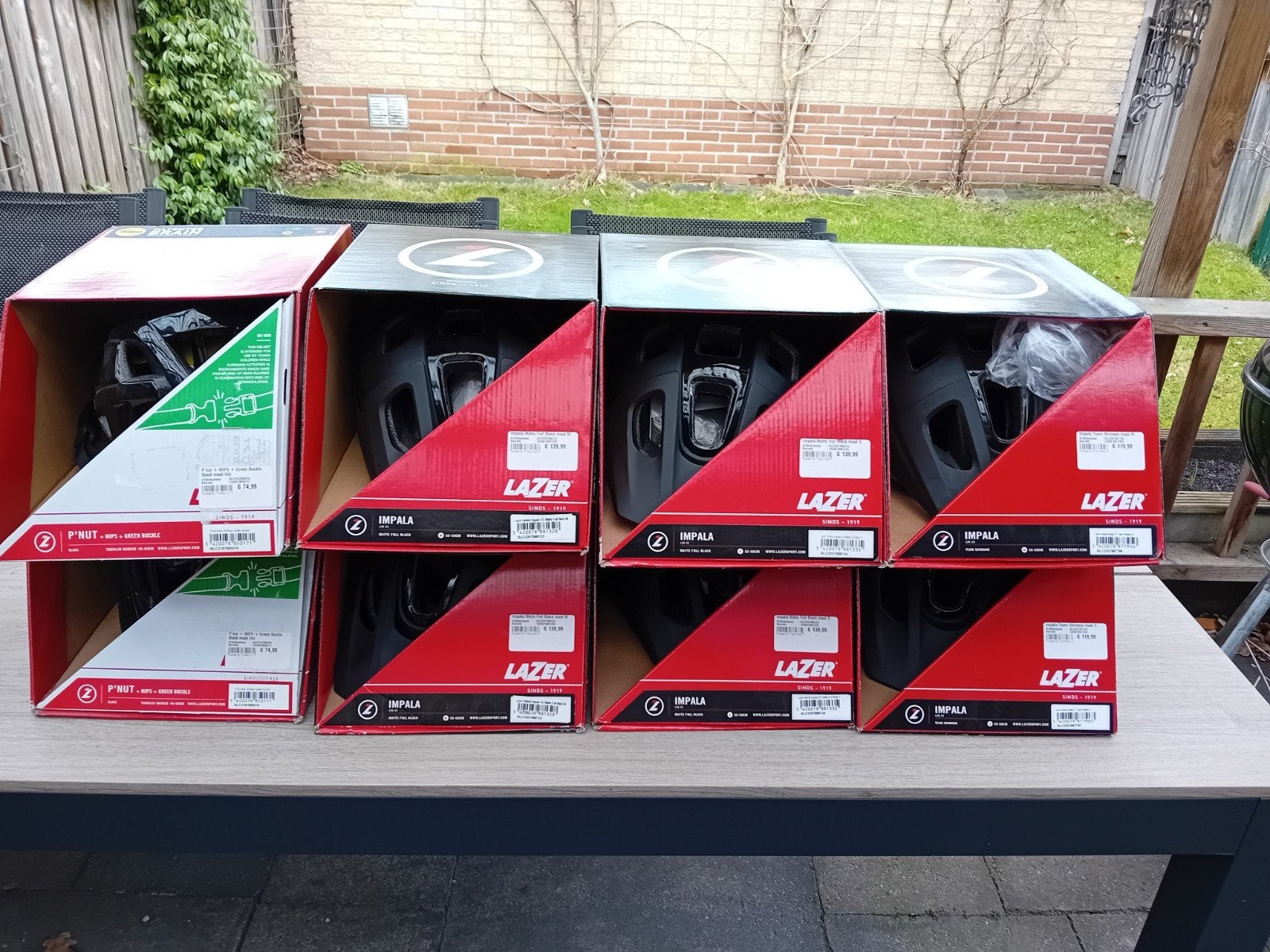 DIVERSE LAZER FIETSHELMEN, Ophalen, Nieuw, Heer of Dame, Lazer
