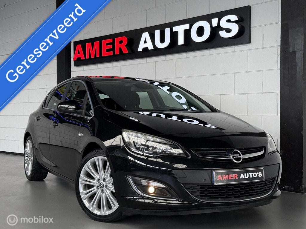 Opel Astra 1.4 Turbo Sport2e eign/nette auto/Cruise/Navi/!, Voorwielaandrijving, Euro 5, Stof, Gebruikt