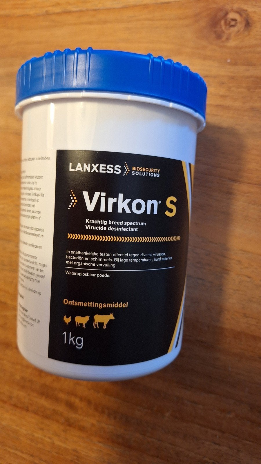Desinfectiemiddel Virkon S 1kg, Kip