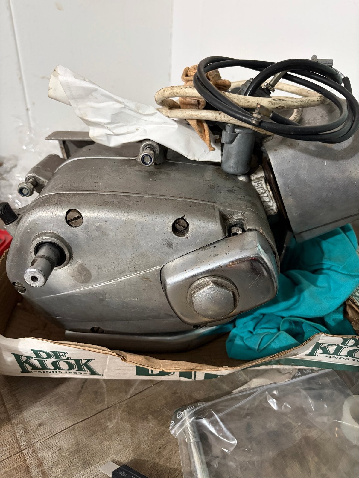 Motorblok 4l, Ophalen of Verzenden, Gebruikt, Blok
