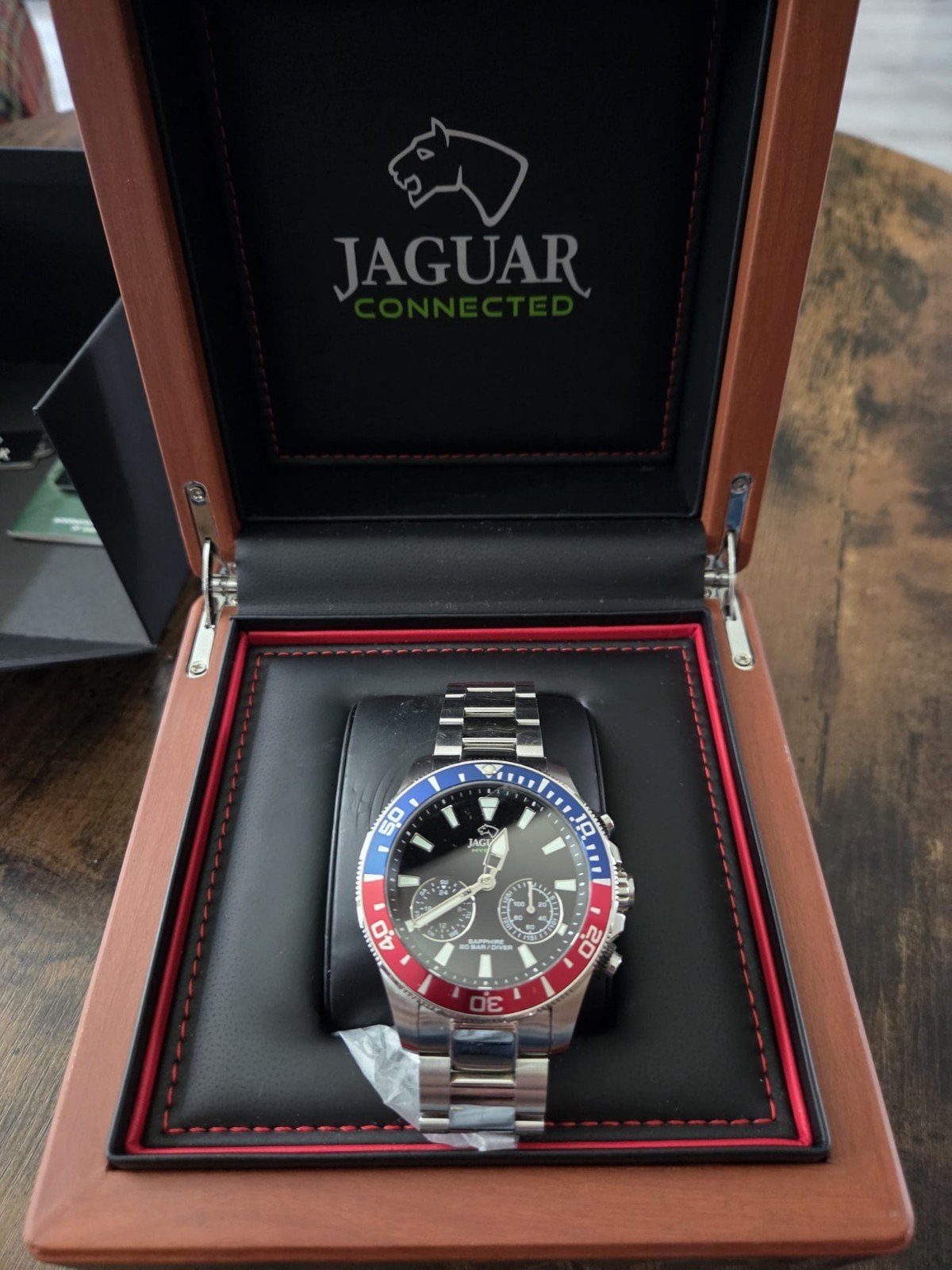 Jaguar Hybrid Connected Horloge J888/4 - 46mm Saffierglas, Sieraden, Tassen en Uiterlijk, Horloges | Heren, Ophalen