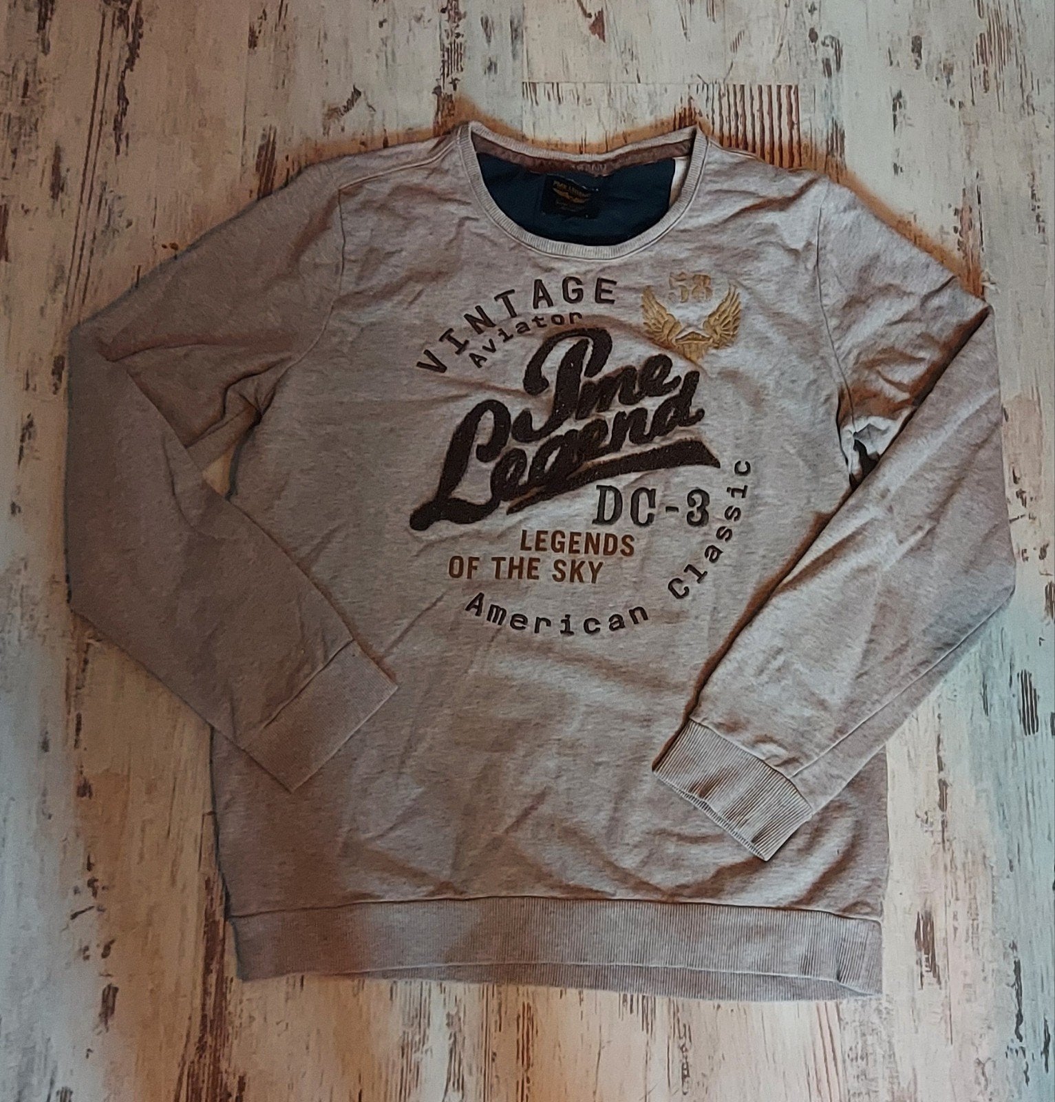 PME Legend Grijze Trui Maat L (valt als M), Ophalen, Maat 48/50 (M), PME Legend, Grijs