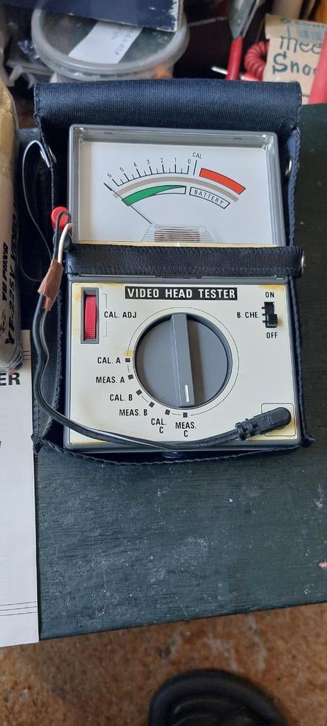 Yu Pong YF-225B/V Video Head Tester met handleiding, Audio, Tv en Foto, Videospelers, Ophalen of Verzenden, Gebruikt, Overige typen