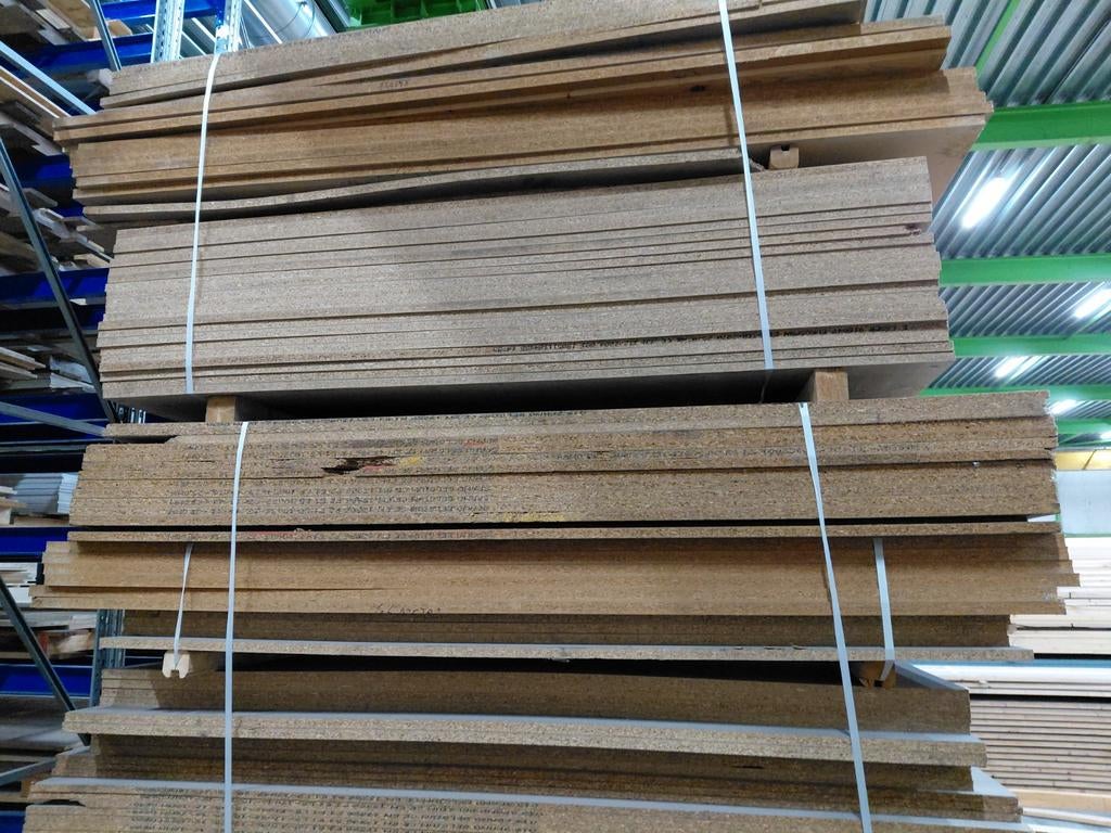 Stelling leg platen, Ophalen