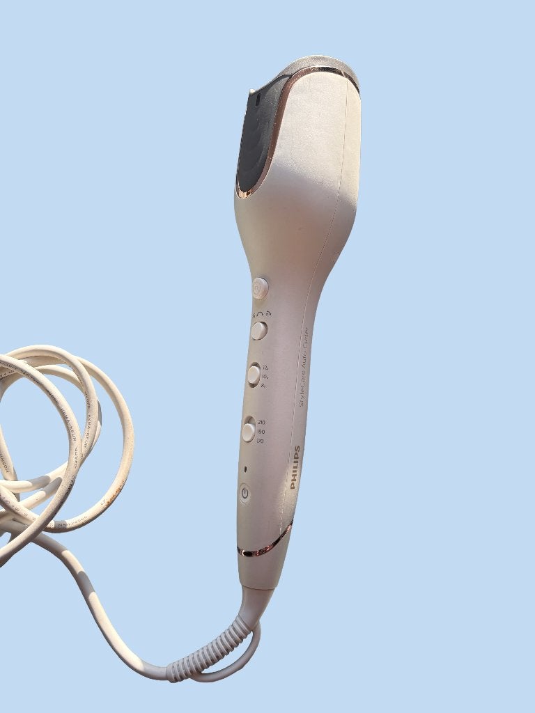 Philips StyleCare Auto Curler – Automatische Krultang (Zgan), Ophalen of Verzenden, Zo goed als nieuw, Haarverzorging
