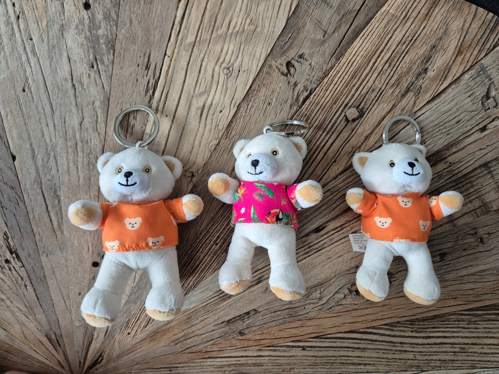 Robijn - Knuffel Robijn sleutelhangers, Ophalen of Verzenden