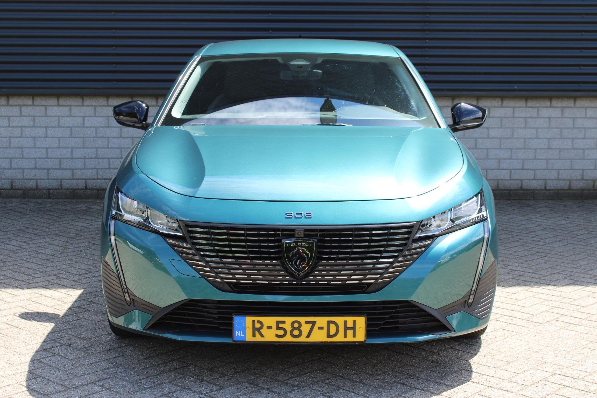 Peugeot 308 SW 1.2 PureTech Allure Pack Business, Auto's, Voorwielaandrijving, 1199 cc, Blauw, Leder en Stof