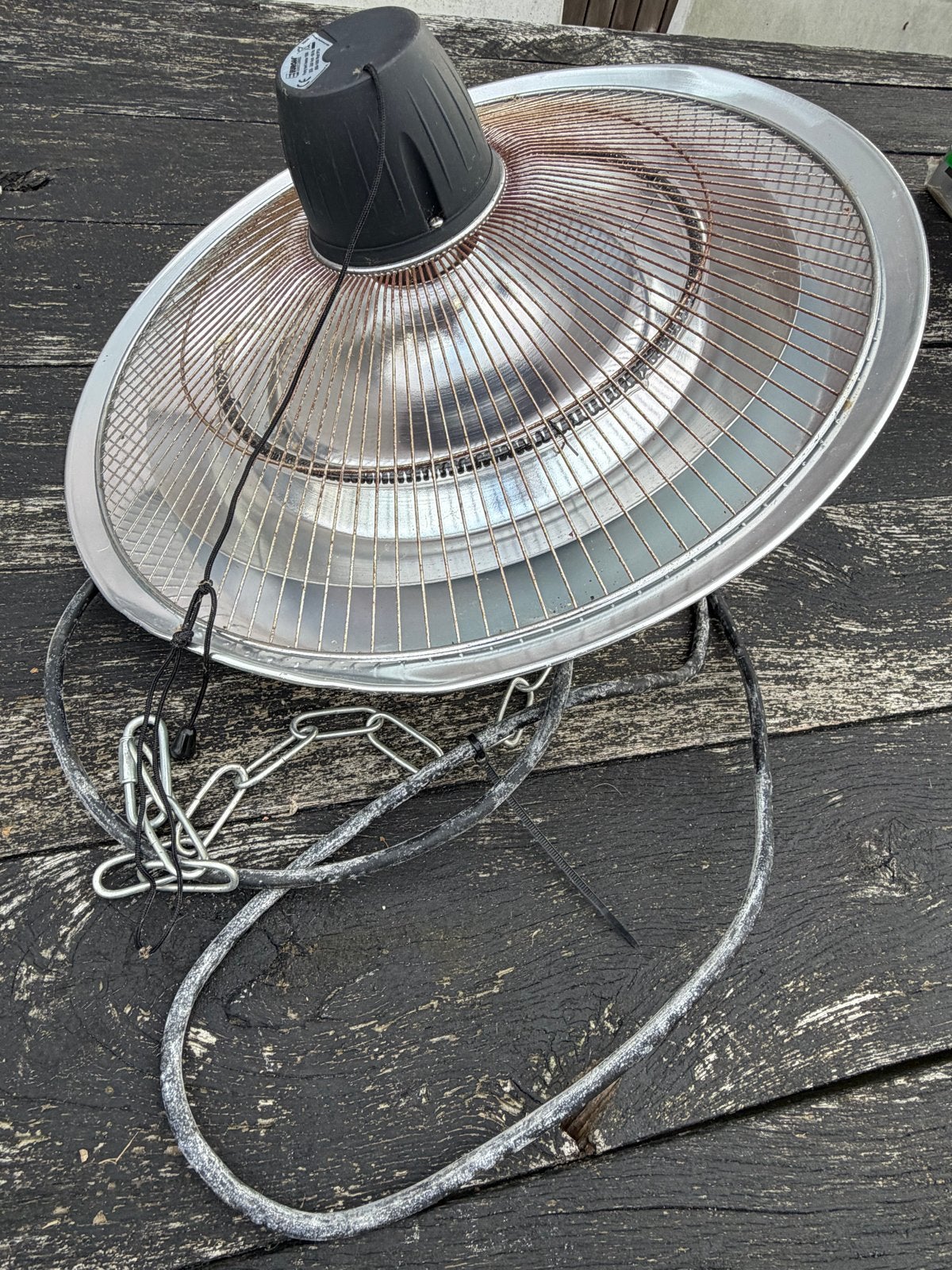 Eurom Party Tent Heater - Elektrische Terrasverwarmer, Ophalen, Zo goed als nieuw, Elektrisch, Parasol