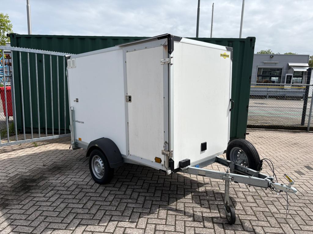 Gesloten aanhanger met zijdeur 260x130x150cm  750kg❗️, Ophalen of Verzenden, Zo goed als nieuw