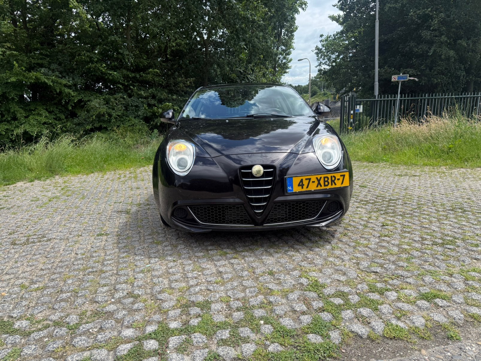 Alfa Romeo MiTo 1.3 D 2012 NAVI CRUISECONTROL LEDER, Voorwielaandrijving, 4 cilinders, Zwart, Origineel Nederlands
