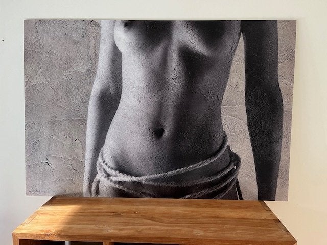 Beate Emanuel - naakt op alu-dibond (groot), Ophalen, Foto, Fotografie, Gesigneerd