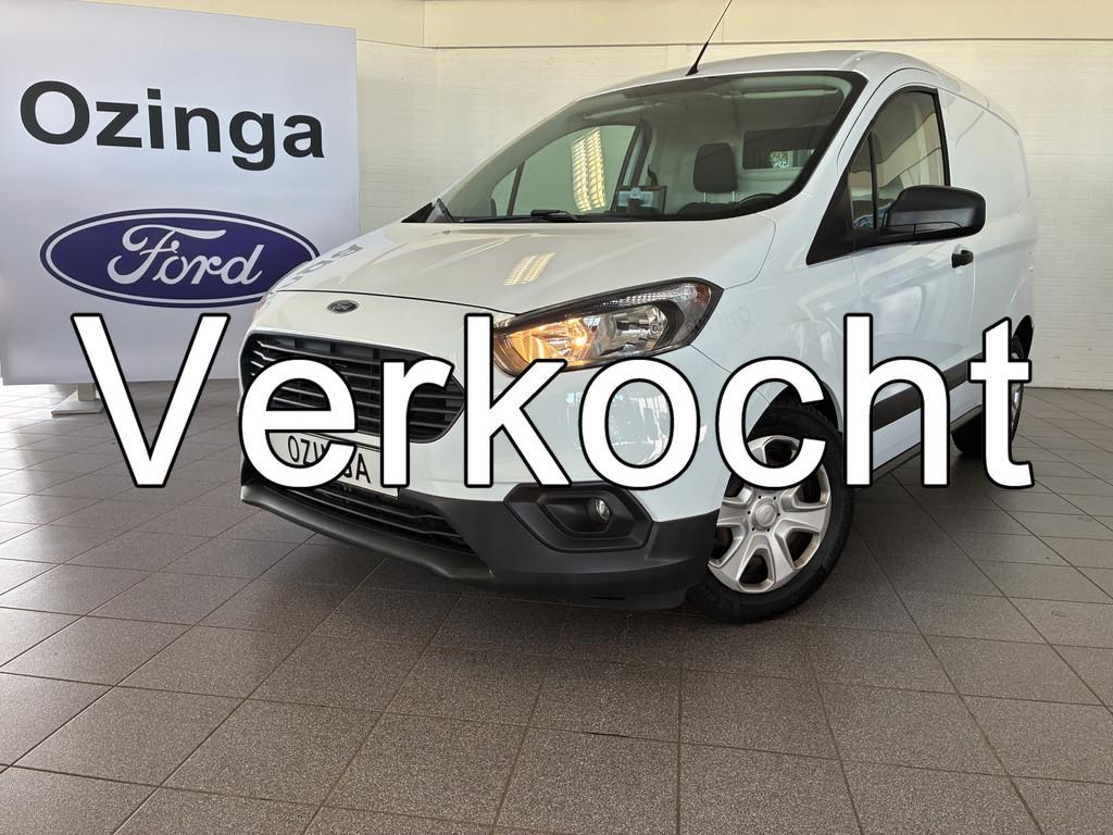 Ford Transit Courier 100pk Trend EcoBoost -AIRCO (bj 2020), Auto's, Bestelauto's, Bedrijf, Te koop, ABS, Airconditioning, Alarm