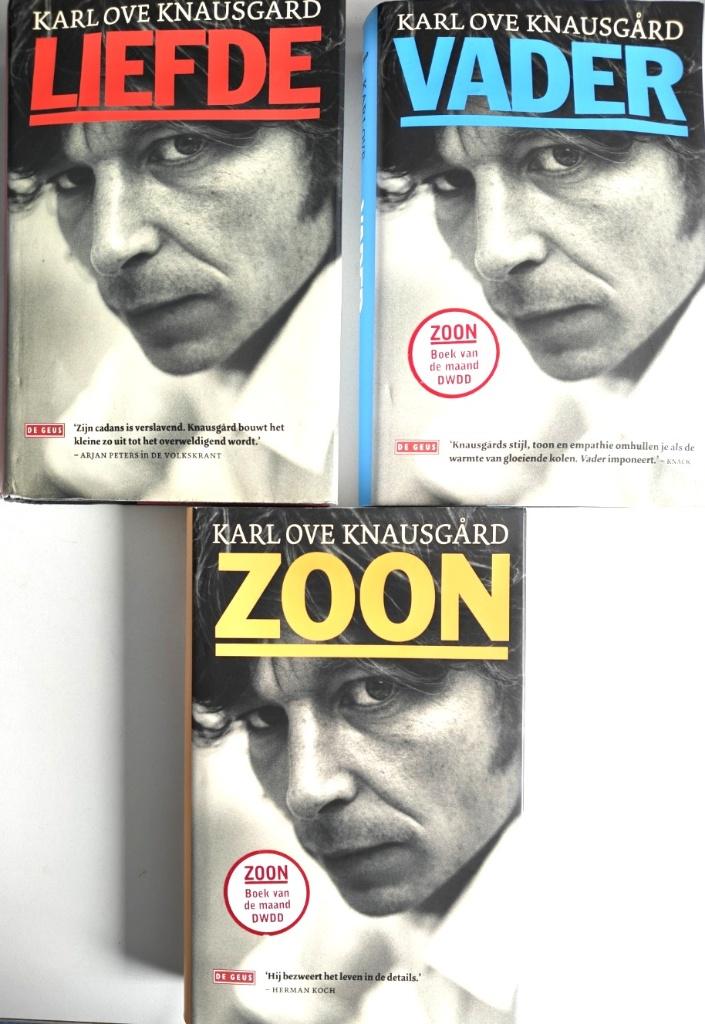Karl Ove Knausgärd: Mijn Strijd:  1 VADER, 2 LIEFDE, 3 ZOON., Boeken, Ophalen of Verzenden, Zo goed als nieuw