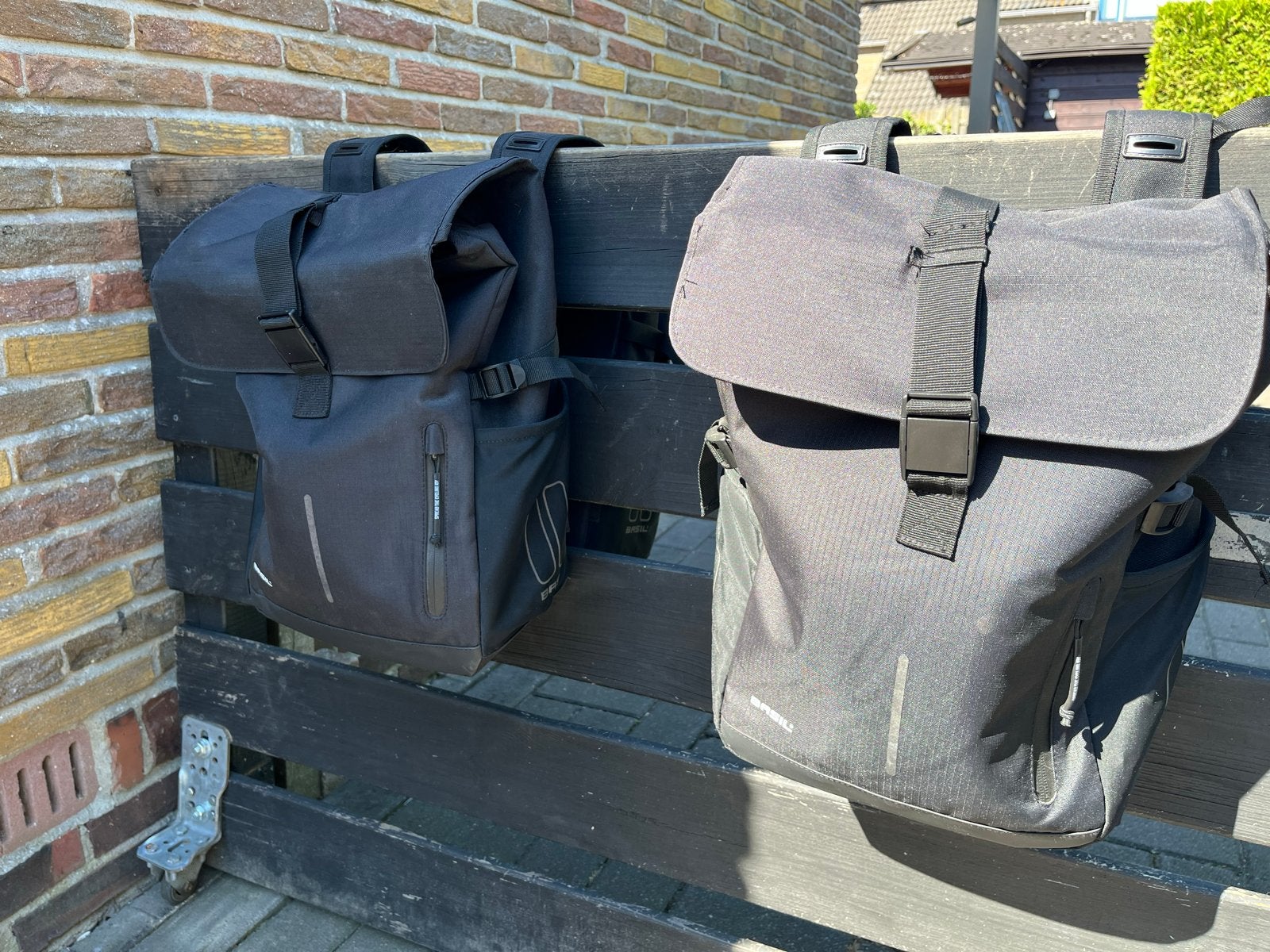 2x Basil Move dubbele fietstas 30L - Zo goed als nieuw, Ophalen, Zo goed als nieuw