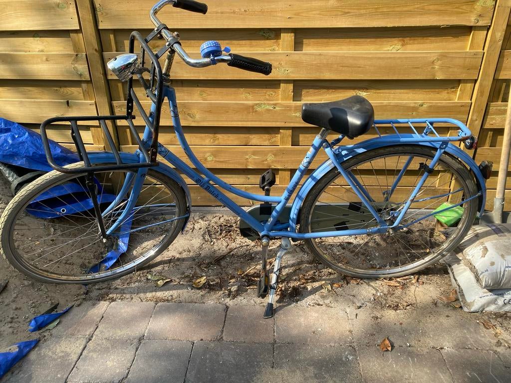 Batavus Old Dutch fiets 24 inch - lichtblauw, Fietsen en Brommers, Fietsen | Dames | Omafietsen, Minder dan 47 cm, Ophalen, Zo goed als nieuw