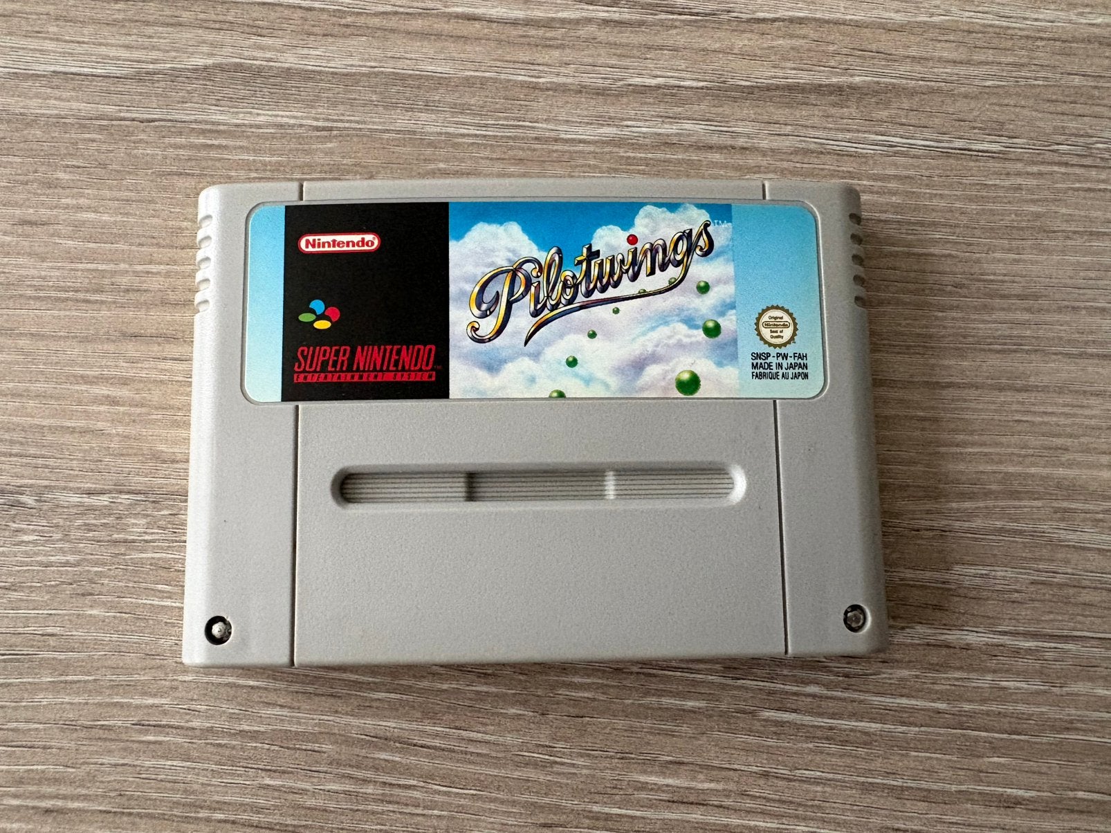 Pilotwings voor de Super Nintendo., 1 speler, Ophalen of Verzenden, Zo goed als nieuw, Vanaf 3 jaar