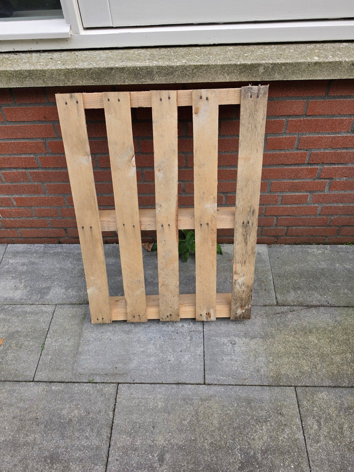 Houten pallet klein, Ophalen, Gebruikt, 25 tot 50 mm, Pallet