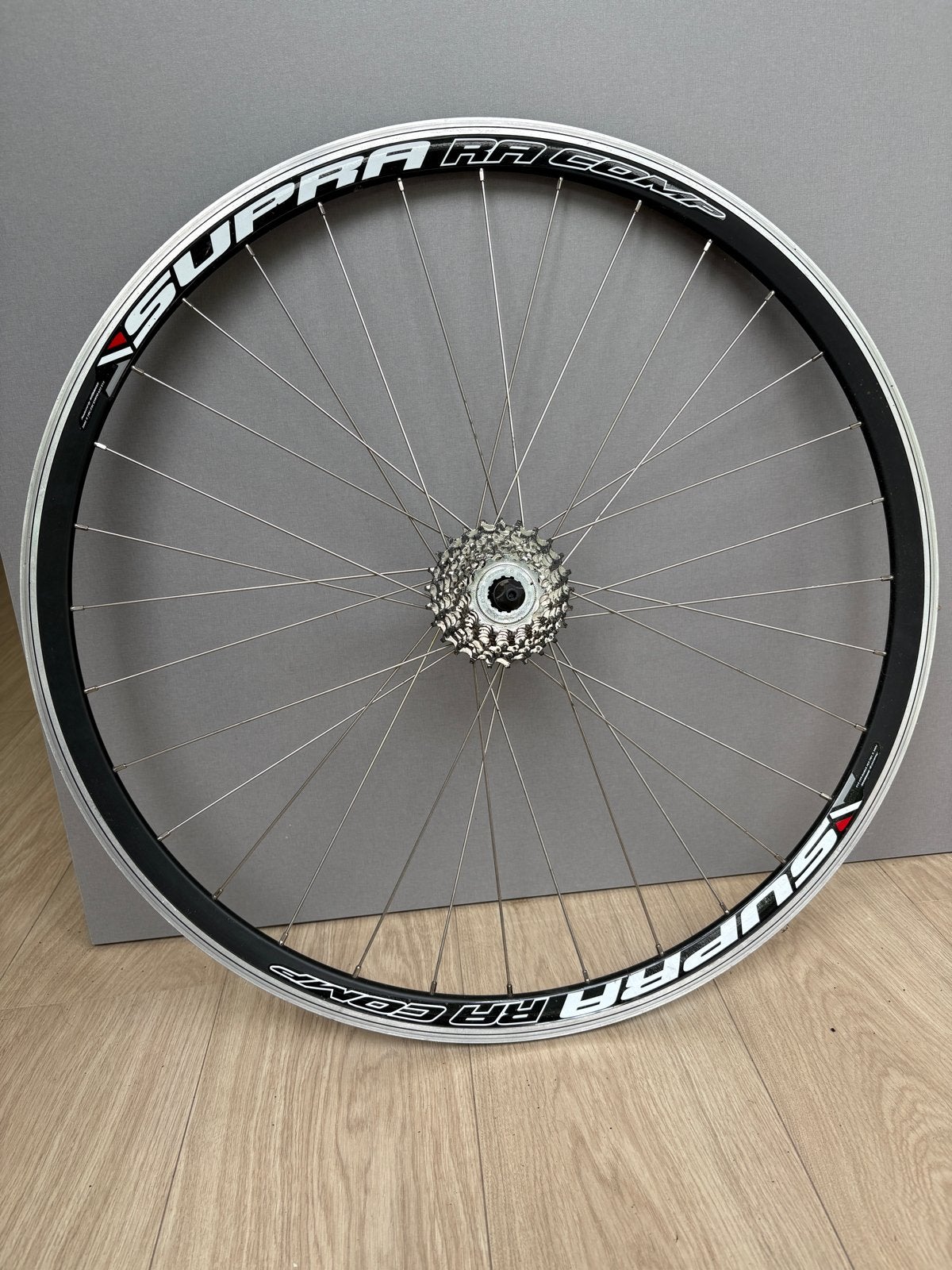 Sensa Supra RA Racing achterwiel met Shimano Tiagra cassette, Wiel, Ophalen of Verzenden, Zo goed als nieuw, Aluminium