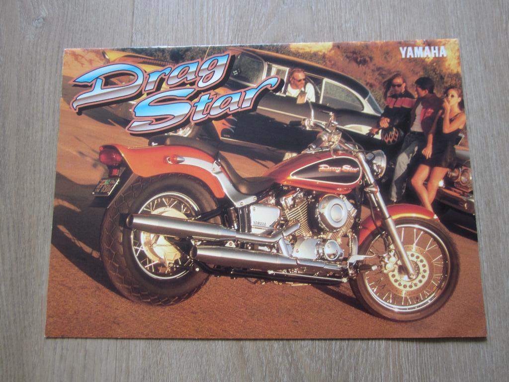 Yamaha Drag Star brochure folder 1997, Ophalen of Verzenden, Yamaha
