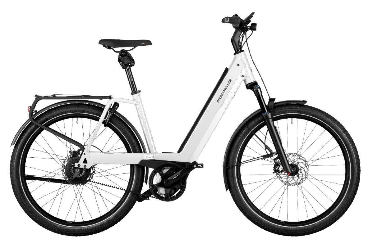 Riese & Müller Nevo4 GT Vario Dames Pure White 47cm, Fietsen en Brommers, Elektrische fietsen, -, -, Nieuw, 47 tot 51 cm