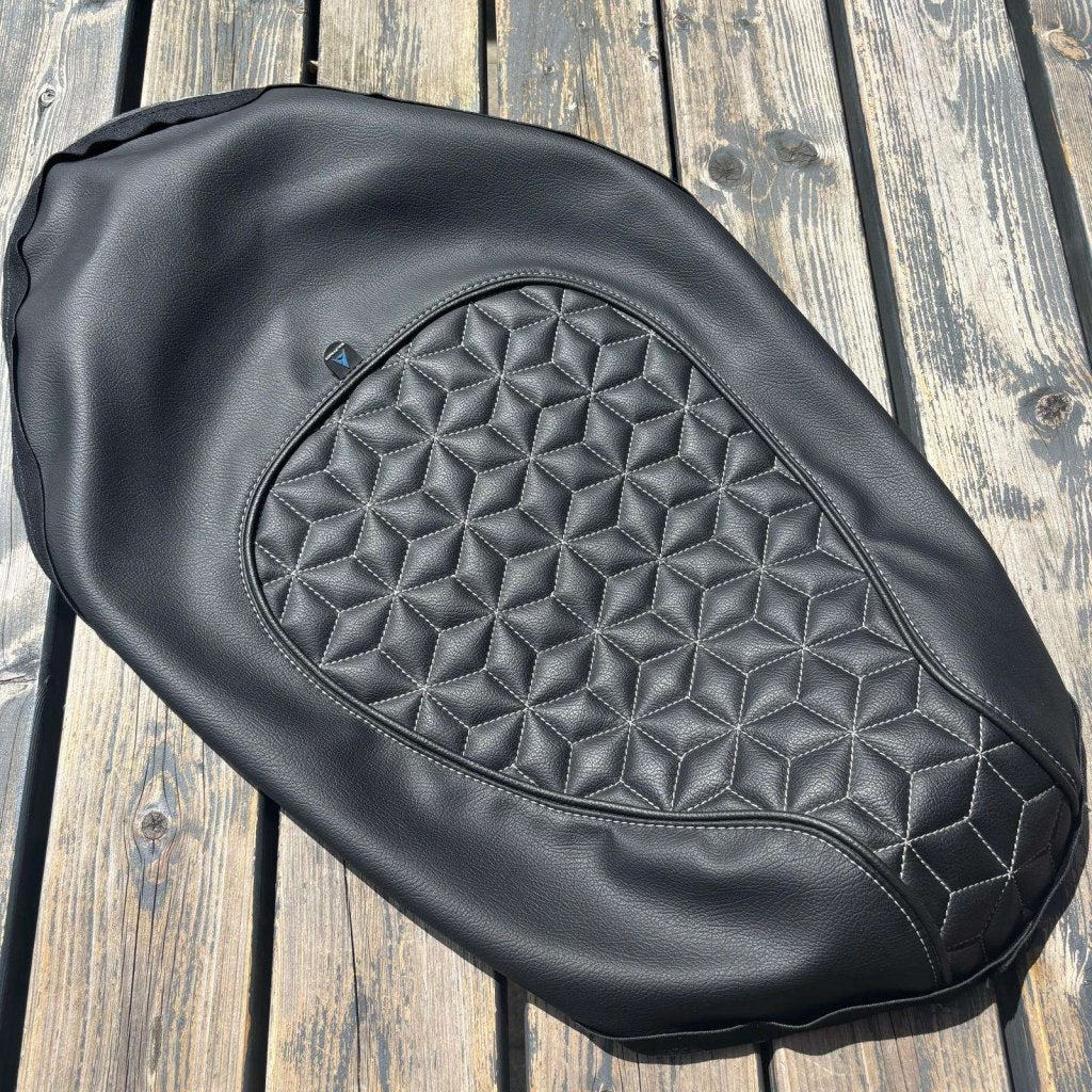 Zadelhoes / buddydek Piaggio Zip zwart custom NIEUW, Info@jynkx.com, Nieuw, Ophalen of Verzenden, Piazza 99