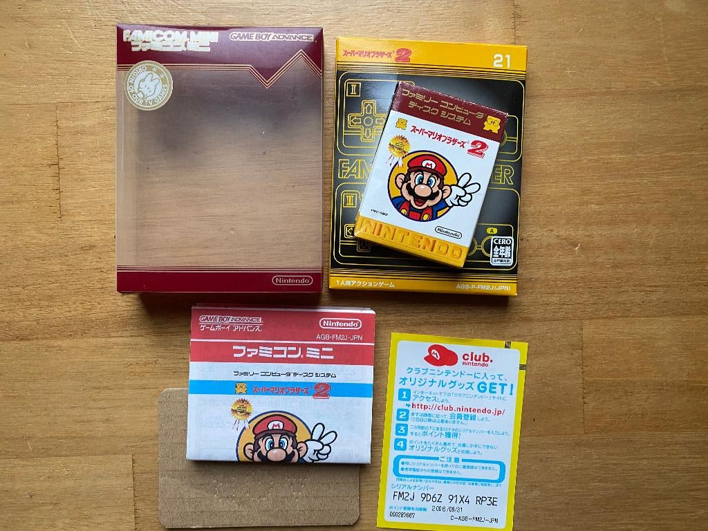 Super mario bros 2 gba famicom mini, Avontuur en Actie, 1 speler, Ophalen of Verzenden, Zo goed als nieuw
