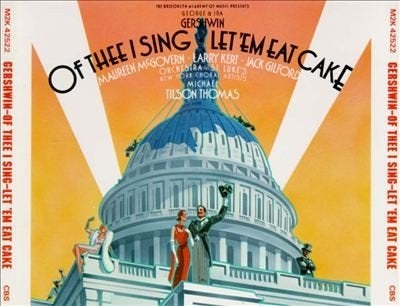 George & Ira Gershwin–Of Thee I Sing/Let 'Em Eat Cake 2xcd, Ophalen of Verzenden, Modernisme tot heden, Gebruikt, Overige typen