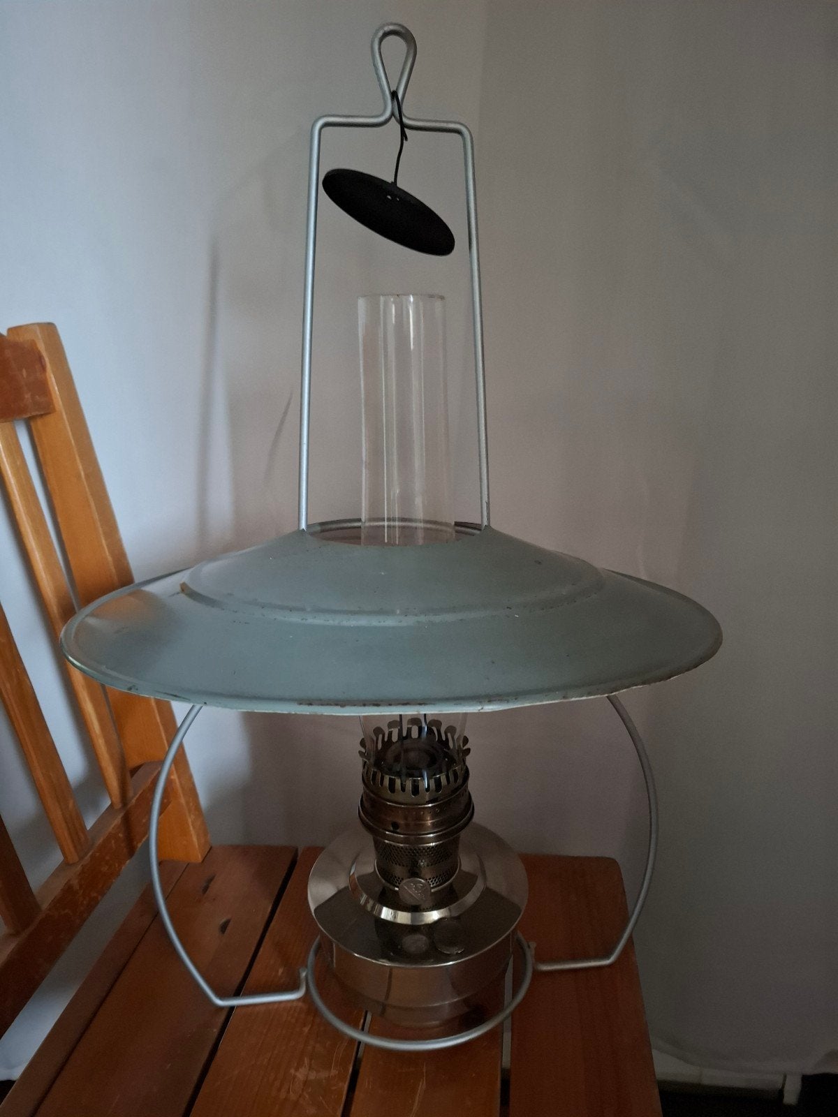 Aladdin petroleumlamp - compleet en getest, Ophalen of Verzenden